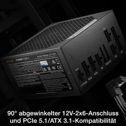 be quiet! POWER ZONE 2 750W 80+ Platinum PC-Netzteil New