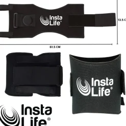 Best Direct ® Akupressur Knie Bandage - Kniebandage Insta Life schwarz Online