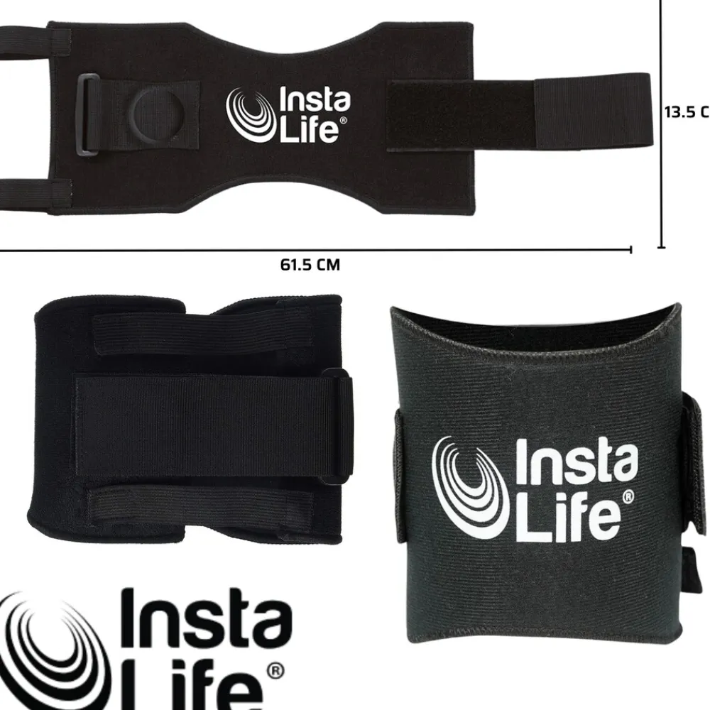 Best Direct ® Akupressur Knie Bandage - Kniebandage Insta Life schwarz Online