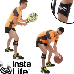 Best Direct ® Akupressur Knie Bandage - Kniebandage Insta Life schwarz Online