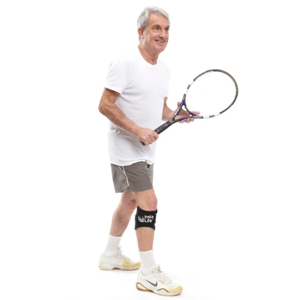 Best Direct ® Akupressur Knie Bandage - Kniebandage Insta Life schwarz Online
