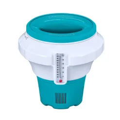 Dosierschwimmer mit Chemguard™ Schutzhandschuh Ø 17.5 x 18.6 cm ^ Bestway