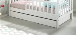 Bettschublade zum Juniorbett, Ausf. MDF weiß lackiert ^ vipack