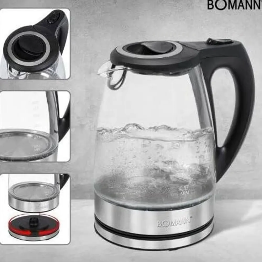 WKS 6032 G CB Wasserkocher ^ Bomann New
