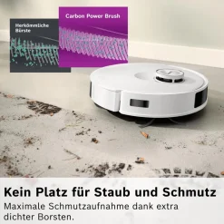 Bosch Saugroboter mit Wischfunktion BCRC2W Clearance