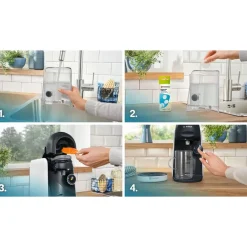 TAS164E Kapselmaschine Intellibrew, IntensityBoost, 0,7 l Wassertank, recyceltes Material ^ Bosch