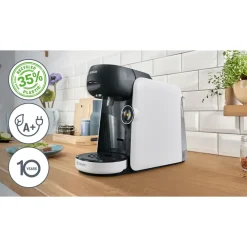 TAS164E Kapselmaschine Intellibrew, IntensityBoost, 0,7 l Wassertank, recyceltes Material ^ Bosch