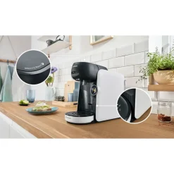 TAS164E Kapselmaschine Intellibrew, IntensityBoost, 0,7 l Wassertank, recyceltes Material ^ Bosch