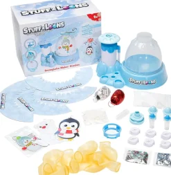 BOTI Stuffaloons Schneekugel Ballon Station Set – Bastelspaß mit 12 Ballons ab 8 Clearance