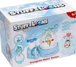 BOTI Stuffaloons Schneekugel Ballon Station Set – Bastelspaß mit 12 Ballons ab 8 Clearance