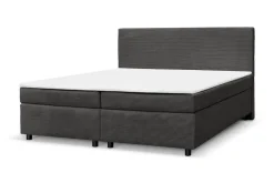 Küchen-Preisbombe Boxspringbett Paxos Cordstoff Graphite 180x200 Hotelbett Bonellfederkern Bett Best