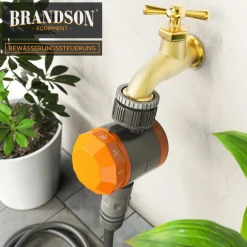 Bewässerungsuhr - Wasserzeitschaltuhr - Bewässerungssteuerung - Bewässerungssystem - einfache manuelle Bewässerung - automatisch - Timer ^ Brandson Clearance