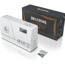 CO-Melder, Kohlenmonoxidmelder mit LCD-Display - CO Melder mit Figaro-Gassensor ^ Brandson New
