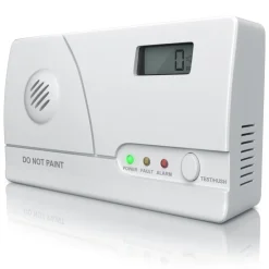 CO-Melder, Kohlenmonoxidmelder mit LCD-Display - CO Melder mit Figaro-Gassensor ^ Brandson New