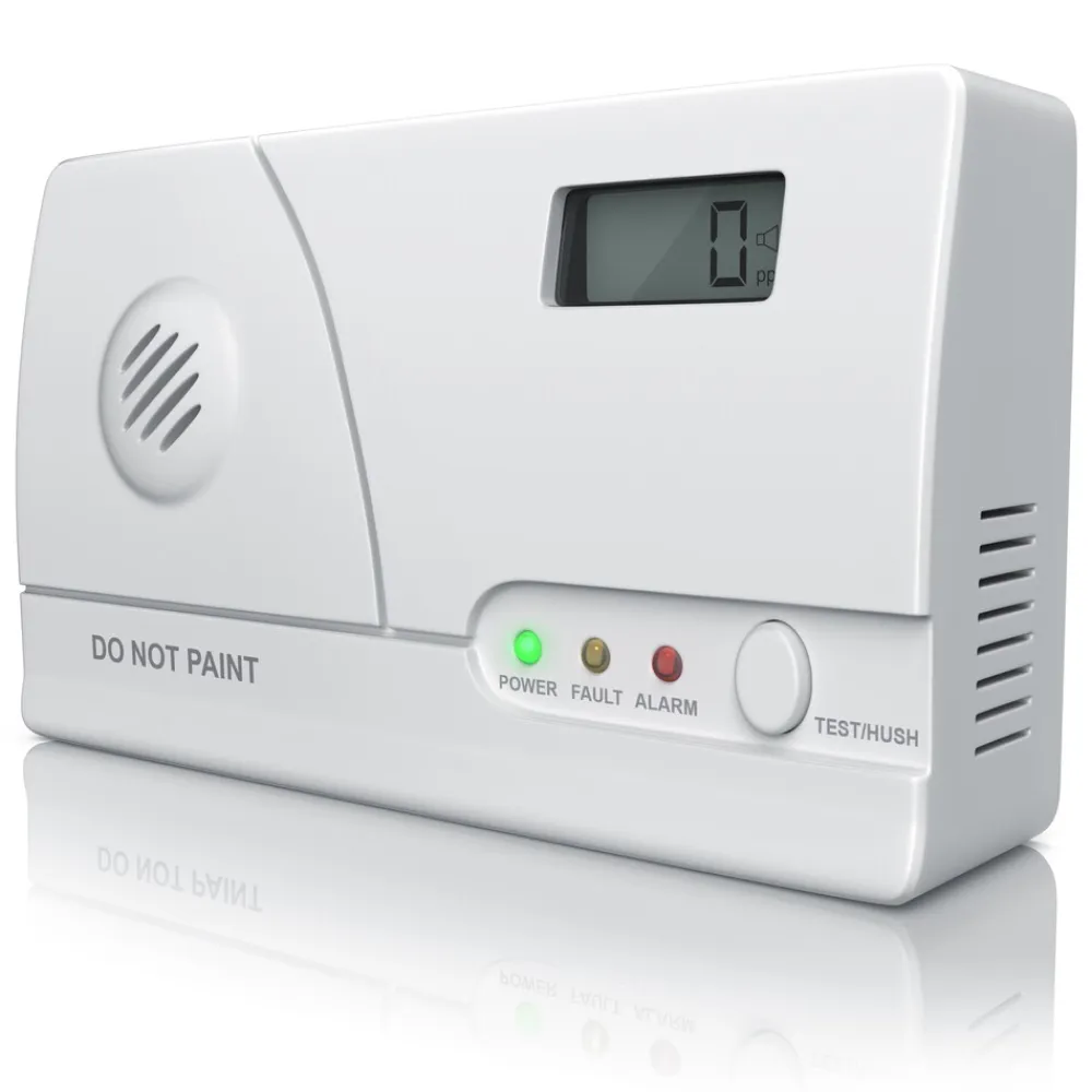 CO-Melder, Kohlenmonoxidmelder mit LCD-Display - CO Melder mit Figaro-Gassensor ^ Brandson New