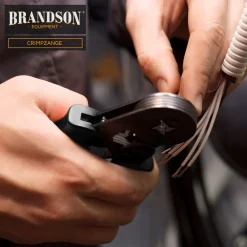 Brandson Crimpzange inkl. 1200 Aderendhülsen- Set - Profi Isolierhülsen Sortiment - Aderendhülsenzange - 0,25 mm2-10mm2 Discount