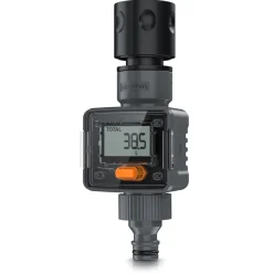 Brandson digitaler Wasserzähler 3/4 Zoll für Gartenschlauch, Durchflussmesser, 4 Modi, IPX6, zur Verbrauchskontrolle Clearance