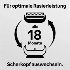 Kombipack 32B Scherfolie + Schermesser, Schwarz ^ Braun Clearance