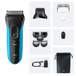 Series 3 3010BT Black/Blue ^ Braun Hot