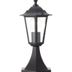 Carleen Außensockelleuchte 36cm schwarz | 1x A60, E27, 60W, geeignet für Normallampen (nicht enthalten) ^ Brilliant Discount
