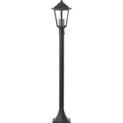 Carleen Außenstandleuchte 100cm schwarz | 1x A60, E27, 60W, geeignet für Normallampen (nicht enthalten) ^ Brilliant New