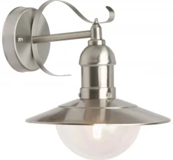 Lampe Arto Außenwandleuchte hängend edelstahl | 1x A60, E27, 60W, g.f. Normallampen n. ent. | IP-Schutzart: 44 - spritzwassergeschützt | Für LED-Leuchtmittel geeignet ^ Brilliant Clearance
