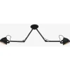 Lampe Carmen Deckenspot 2flg schwarz korund ^ Brilliant Clearance