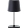 Lampe Kaami LED Außentischleuchte 37cm schwarz matt Metall/Bambus schwarz 2 W LED integriert ^ Brilliant