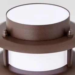 Lampe Oskar Außensockelleuchte 51cm rostfarbend | 1x A60, E27, 20W, geeignet für Normallampen (nicht enthalten) | IP-Schutzart: 44 - spritzwassergeschützt ^ Brilliant New