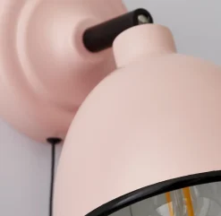 Brilliant Lampe Telio Wandleuchte Zugschalter ros1x D45, E14, 28W, geeignet für Tropfenlampen (nicht enthalten) | Mit Zugschalter New