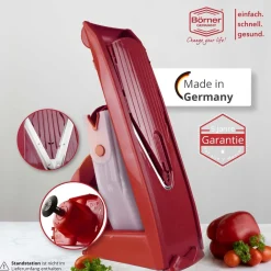 V1 Basis Set Gemüsehobel V-Hobel Gemüseschneider Karottenreibe Küchenreibe Gemüsereibe Gurkenhobel ^ Börner Discount