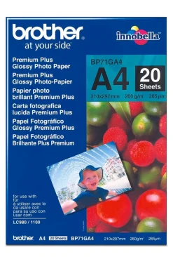 Fotopapier A4 20 Blatt (bis 6000 dpi) 260g/m² ^ Brother New