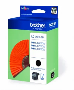 Tintenpatrone LC-129XLBK Schwarz (ca. 2400 Seiten) ^ Brother Outlet