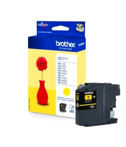 Tintenpatrone LC-121Y Gelb (ca. 300 Seiten) ^ Brother Outlet