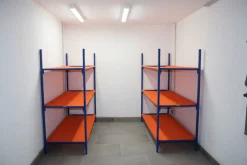 BSSD Defence 3-Etagenbett für 3 Personen, Blau-Orange ^ BSSD-Defence Outlet