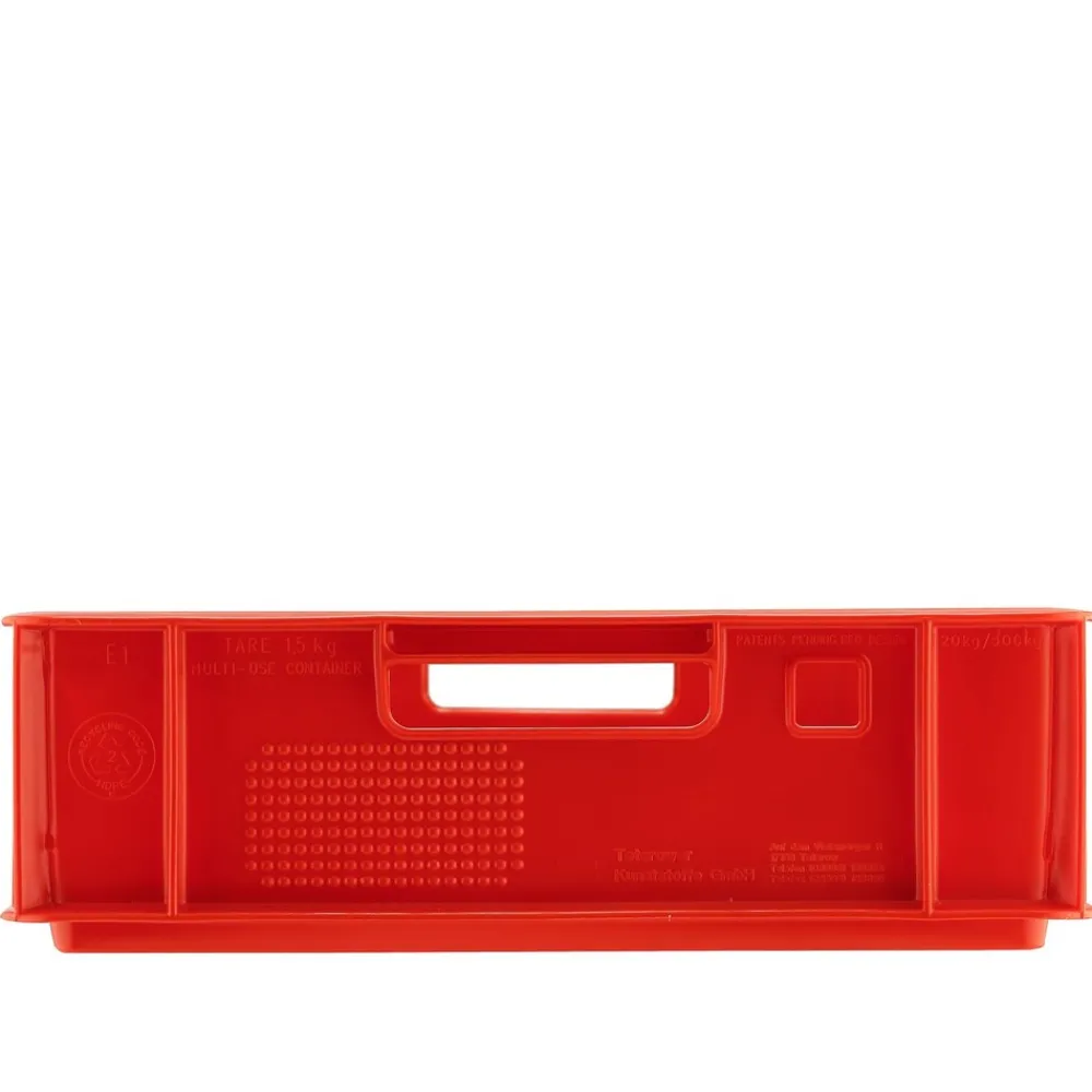 BURI Eurofleischkiste Verschiedene Größen / / Rot Clearance