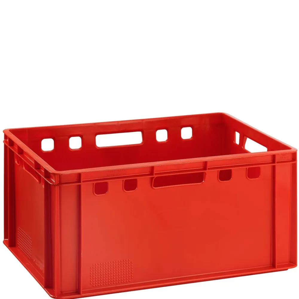 BURI Eurofleischkiste Verschiedene Größen / / Rot Clearance