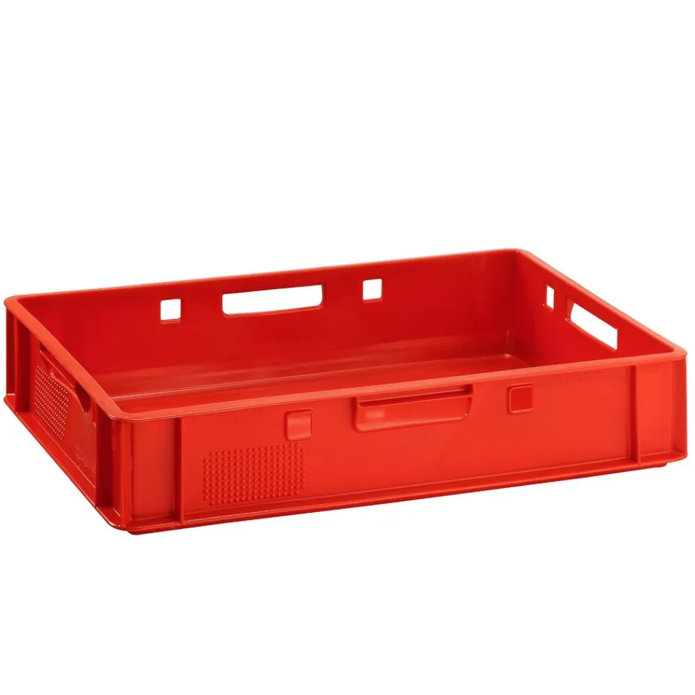 BURI Eurofleischkiste Verschiedene Größen / / Rot Clearance