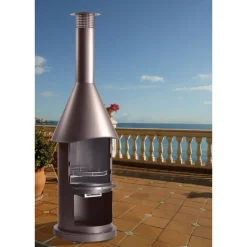 buschbeck Auckland Prestige Edelstahlgrill braun metallic hellgrau Discount