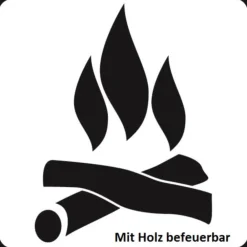 buschbeck Rondo Gartengrillkamin weiß New