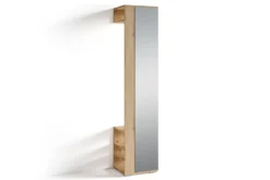 Garderobe BEN, Breite 40 cm, (Eiche-Optik), Kleiderstange ^ byLIVING
