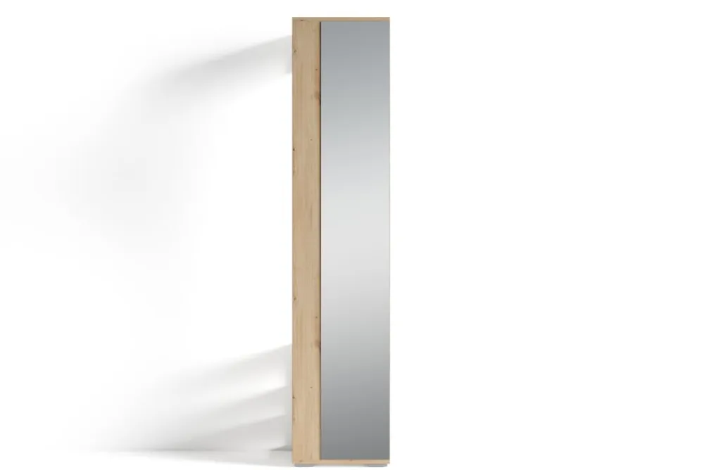 Garderobe BEN, Breite 40 cm, (Eiche-Optik), Kleiderstange ^ byLIVING