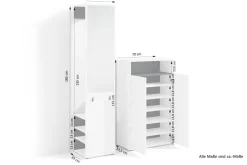 Garderoben-Set LYON, Breite 110 cm, /schwarz ^ byLIVING