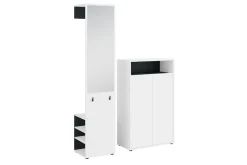 Garderoben-Set LYON, Breite 110 cm, /schwarz ^ byLIVING