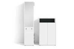 Garderoben-Set LYON, Breite 110 cm, /schwarz ^ byLIVING