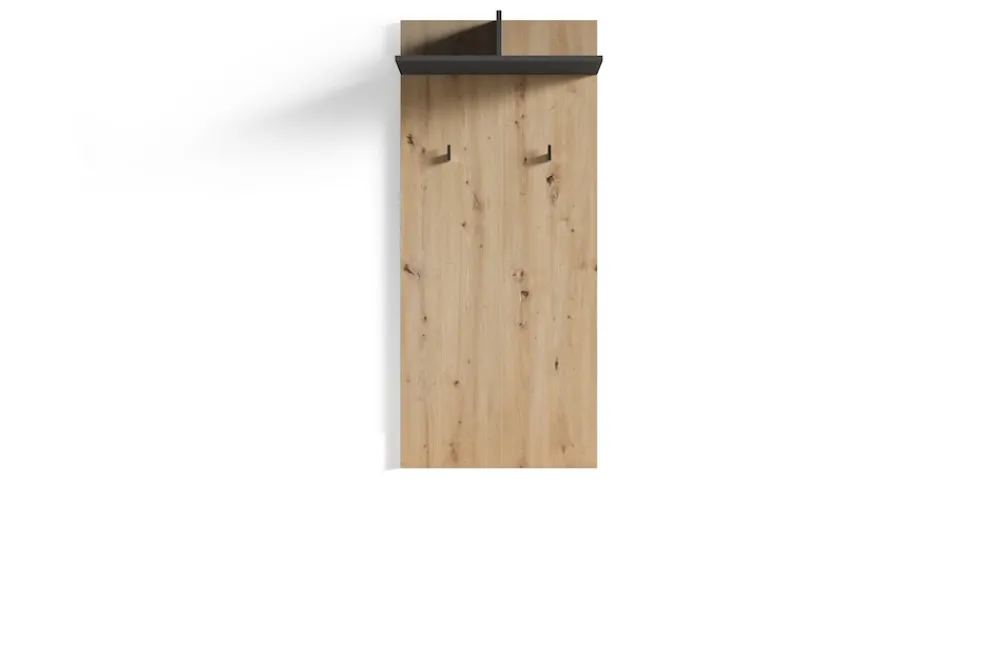 Wandpaneel BEN, Breite 60 cm, (Eiche-Optik)/anthrazit ^ byLIVING Best