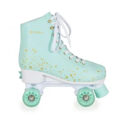 Byox Rollschuhe Wish ABEC-5 Lager, Glitzerräder, Tragetasche verschiedene Größe S (31-34) Hot