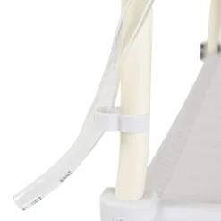 Cangaroo Babybadewanne Wickeltisch 2 in 1 Garda Thermometer Räder Wickelauflage grau Hot
