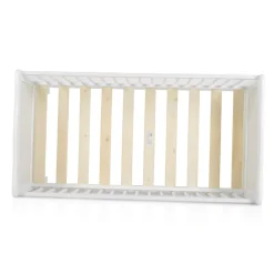 Babybett 2 in 1 Gitterbett Albero Kinderbett 120 x 60 cm Holz 3 Ebenen ^ Cangaroo Online