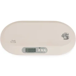 Babywaage Peanut Maßband LCD-Display Tara-Funktion Haltefunktion 20 kg beige ^ Cangaroo Outlet
